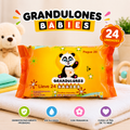 Toallitas Húmedas Grandulones BABIES - (Paquete x 24 Unidades)