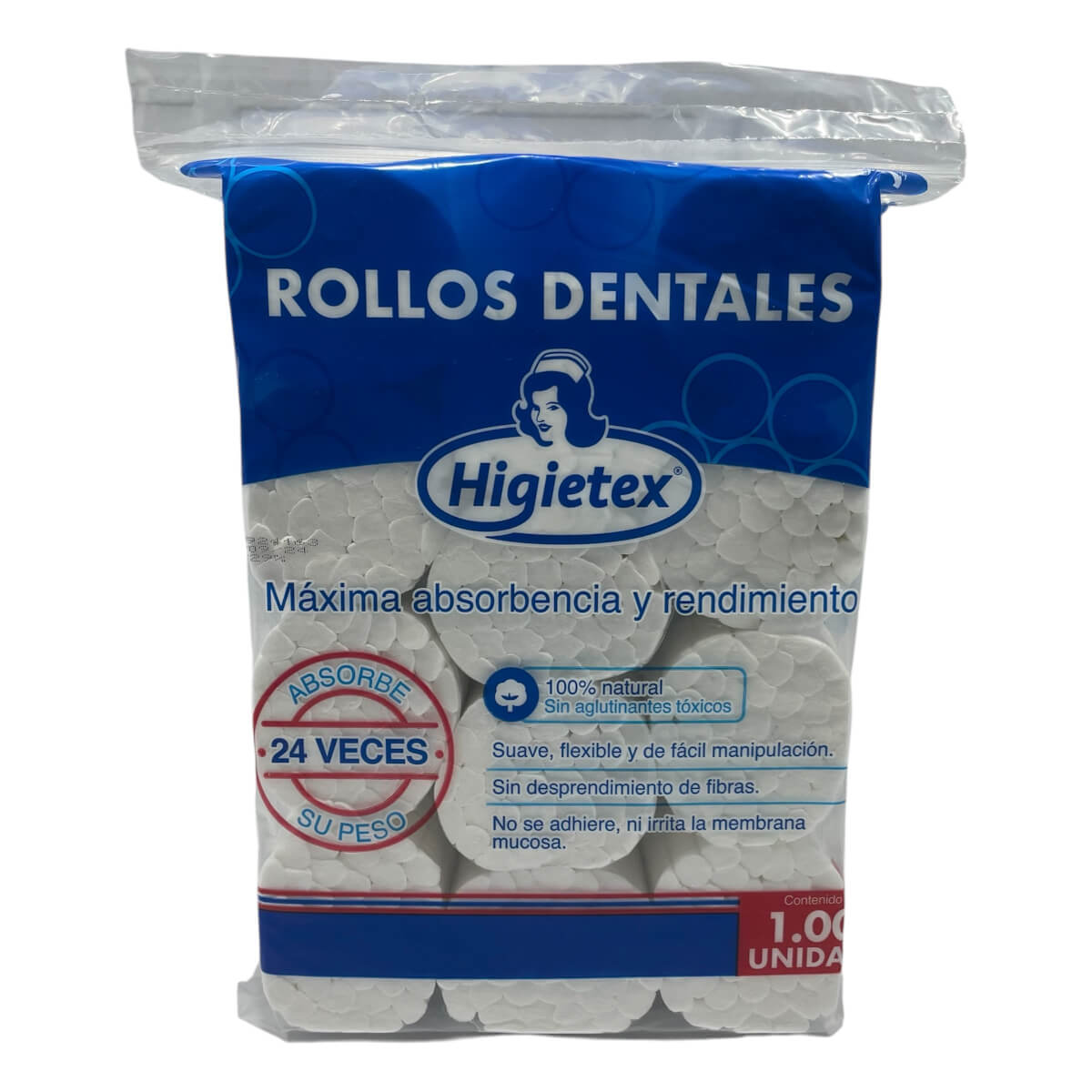 Rollos Dentales higietex  (X 1000 unds)