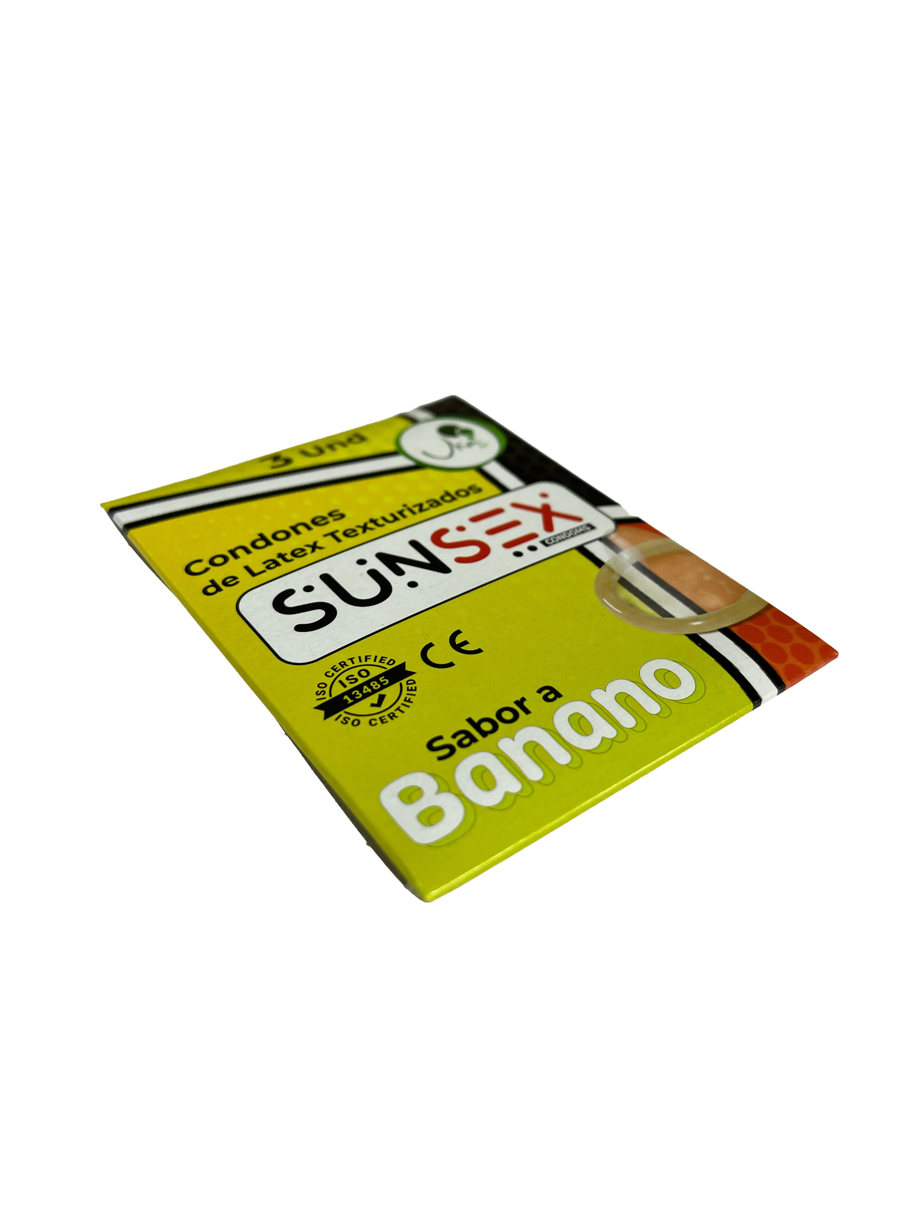Condones Texturizados Con Sabores SUNSEX   24 X 3 UND