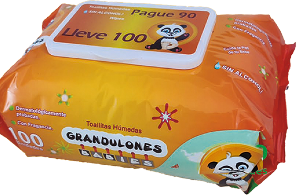 Toallitas húmedas Grandulones BABIES x 100