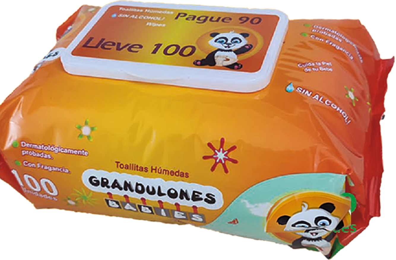 Toallitas húmedas Grandulones BABIES x 100