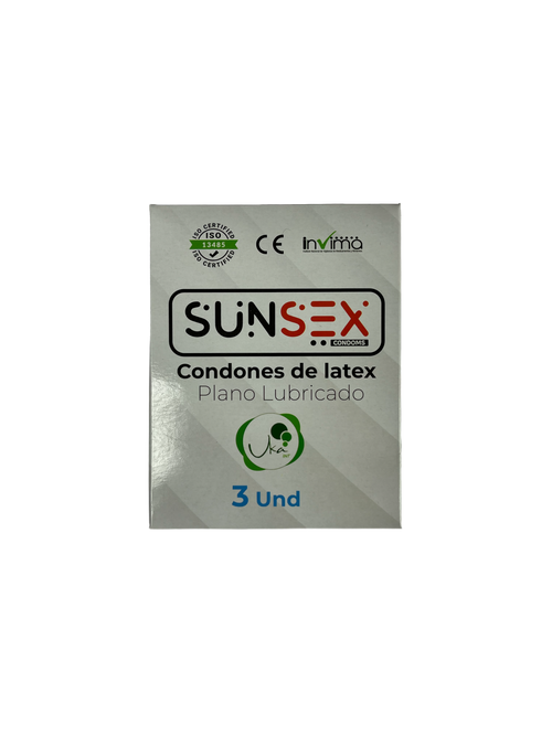 Condones Planos x 60 Und -SUNSEX