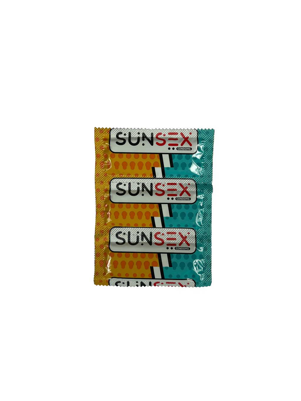Condones Texturizados Con Sabores SUNSEX   24 X 3 UND