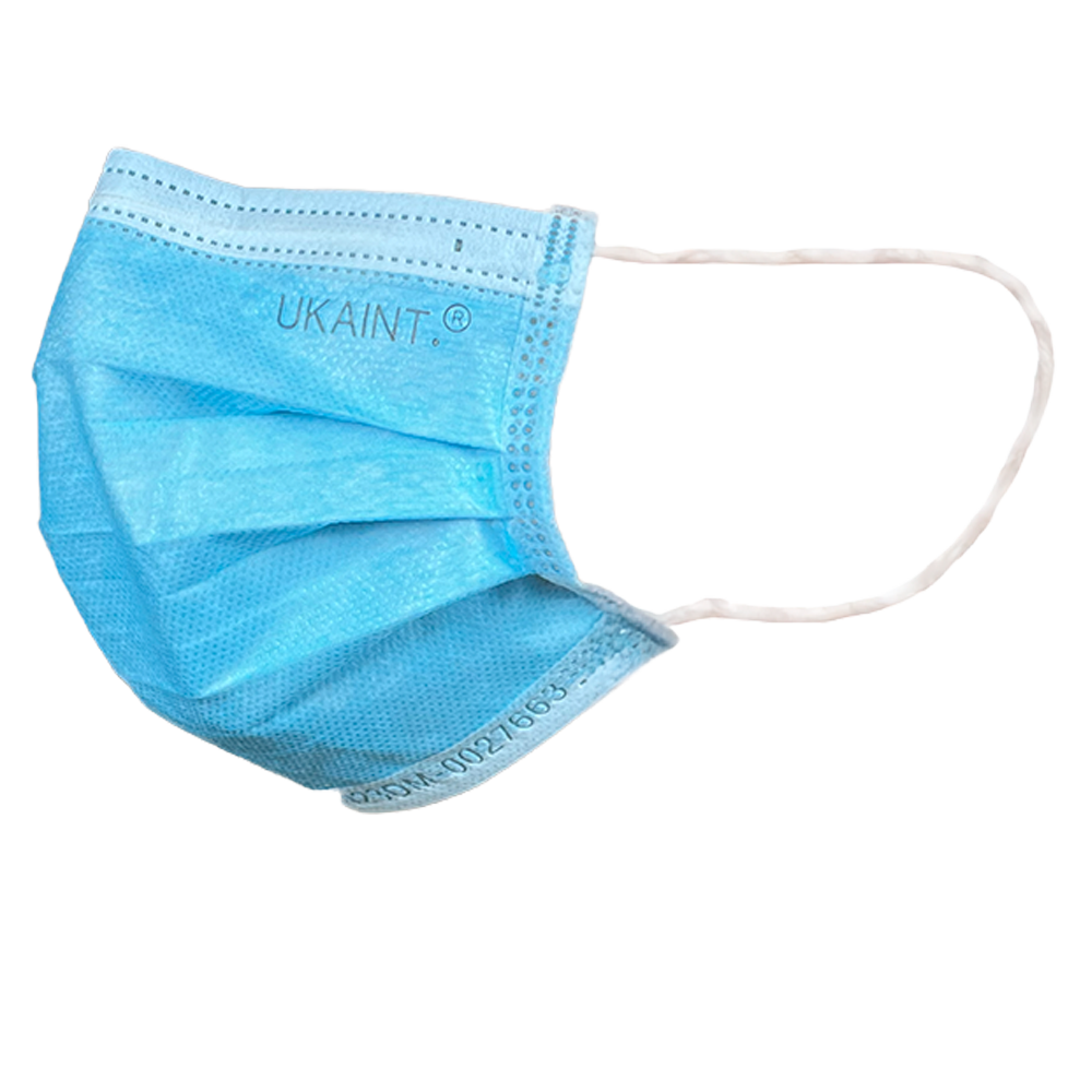 Tapabocas Azul sin Empaque Individual x 50 UND