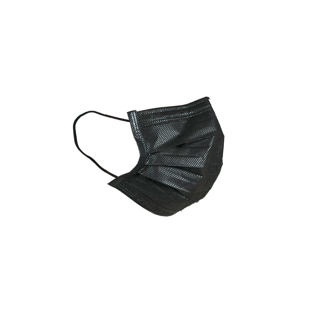 Tapabocas Negro sin Empaque Individual x 50 UND