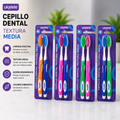 Cepillos Dentales Ukelele (Textura Media) - Paquete x 2