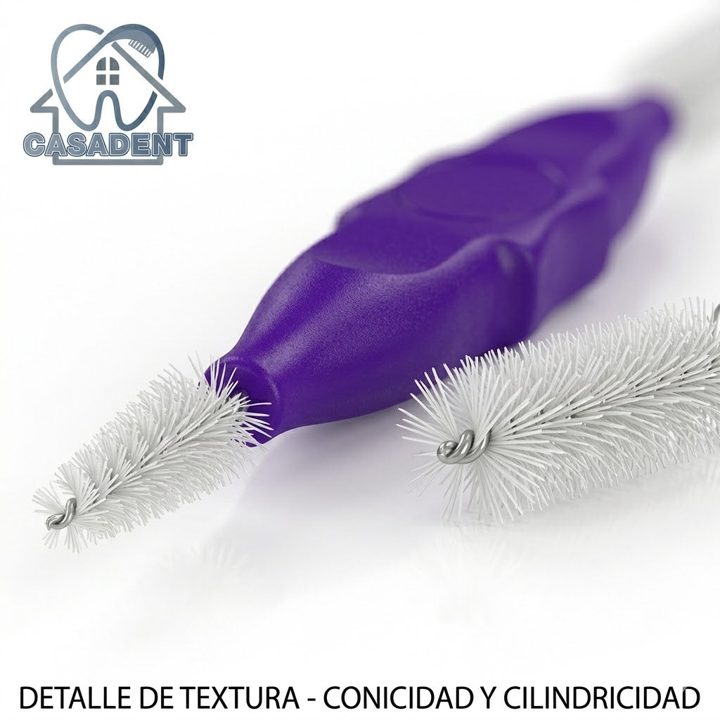 Cepillo interdental doble punta