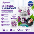 Repuesto Seda Dental Ukelele Menta y Tutti Frutti - 12m (Bolsa x 30 Unidades)