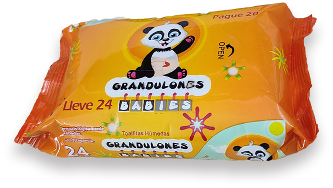 Toallitas húmedas Grandulones BABIES x 24
