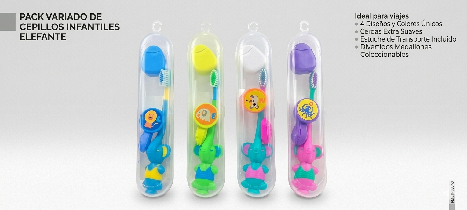 Kit Odontológico Infantil elefante
